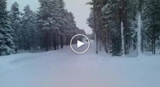 Быстрая снегоуборочная машина