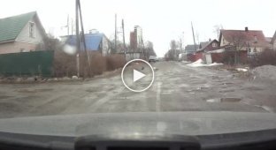 Разборки на дороге в Петрозаводске