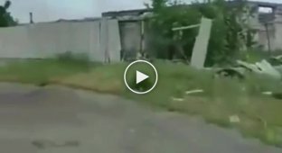 Щурово, Донецкая область, последствия вражеского обстрела