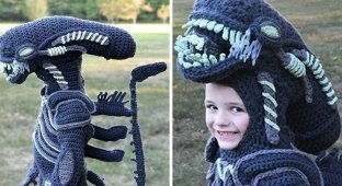 Фанатка вязания крючком создает уникальные костюмы на Хэллоуин (21 фото)