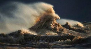Дэйв Сэнфорд делает профессиональные снимки морских волн (13 фото)