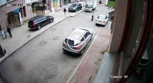 Погром на одной из парковок в Челябинске