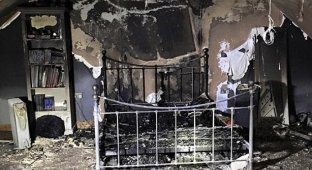 Спальня девочки-подростка полностью выгорела из-за оставленного на зарядке на ночь айфона (4 фото)