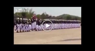 Тайский военный парад