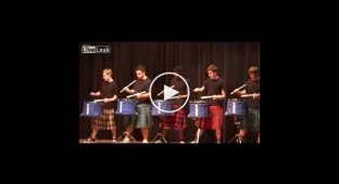 Шотландские барабанщики