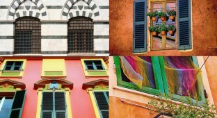 Окна в домах Италии (23 фото)
