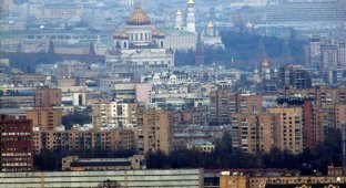 Москва с Главного здания МГУ (36 фото)
