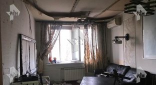 В московской многоэтажке взорвался электросамокат (5 фото)