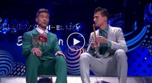 Открытие второго полуфинала Евровидения в украинском этностиле
