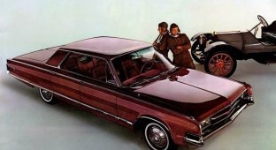 Американцы когда-то делали вещи: невероятный дизайн Chrysler 300 конца 60-х (8 фото + 1 видео)