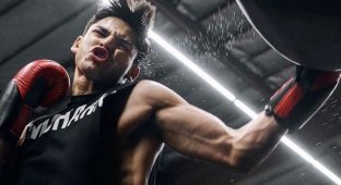 200 ударов за 20 секунд: самый быстрый боксер на планете Райан Гарсия (3 фото + 7 видео)