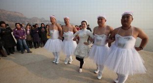 Китайские танцоры (5 фото)