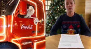 Житель Томска хочет отсудить у Coca-Cola 30 миллионов рублей за пропаганду Санта-Клауса (5 фото + 1 видео)