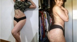 26-летняя девушка прятала свое тело под одеждой, но потом поделилась снимками и стала популярной (15 фото)