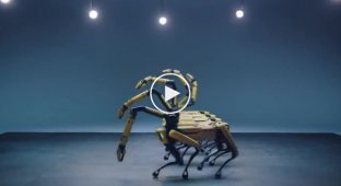 Танцевальная пауза от роботов Boston Dynamics, танцующих под корейскую группу BTS