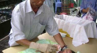 15 лет этот мужчина хоронил малышей из клиники абортов (6 фото)