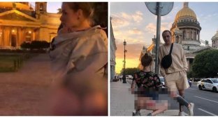 Очередную блогершу задержали за эротическую фотосессию на фоне собора (6 фото + 1 видео)