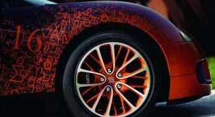 Bugatti Veyron Grand Sport в математическом исполнении (20 фото)