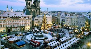 Новогодняя Прага (16 фото)