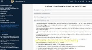 Юрия Хованского внесли в список экстремистов и террористов