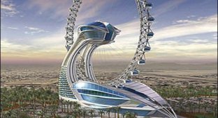  Гостиница Diamond Ring будет построена в Дубаи (10 фотографий)