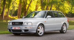 Редкий Audi RS2 Avant 1994 года, разработанный совместно с Porsche (40 фото + 2 видео)