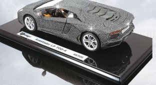 Lamborghini Aventador LP700-4 в кристаллах Сваровски (4 фото)