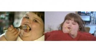История толстого ребенка (6 фото)