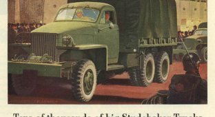 Поставки по ленд-лизу американских грузовиков "Studebaker" (7 фото)
