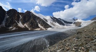Алтай. Ледник Актру и Голубое озеро (27 фото)