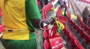 Вот это культура! Болельщики сборных Японии и Сенегала убрали за собой мусор на стадионах