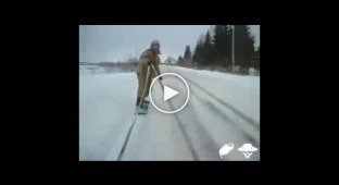 Сноубординг по дорогам