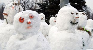 Восстание снеговиков (20 фото)