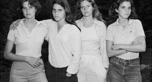 4 сестры фотографировались вместе каждый год на протяжении 40 лет (40 фото)