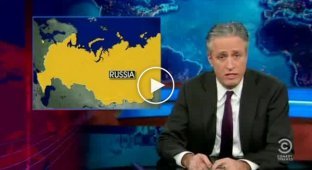 Американское The Daily Show о недавних событиях в России