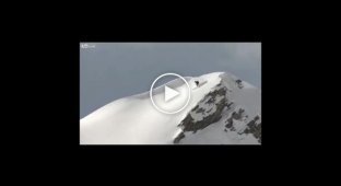 Лыжник чудом спасся от лавины