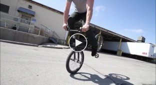 Необычные трюки BMX от Tim Knoll 2013