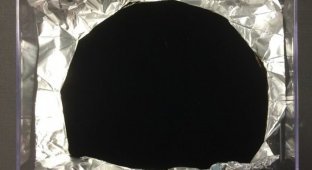 Vantablack — самое черное вещество на планете (1 фото)