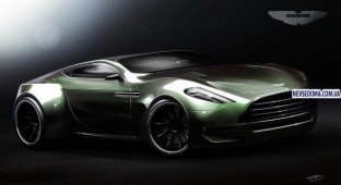 Концептуальный автомобиль Aston Martin Veloce (4 фото)
