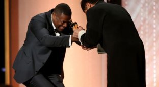 Джеки Чану вручили почётный «Оскар» (3 фото)