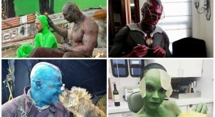 35 закадровых фотографий со съемок фильмов Marvel (36 фото)