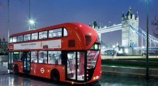 Новый автобус для Лондона (12 фото + видео)