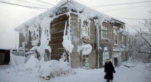 Там где живет зима - Якутск (23 фото)
