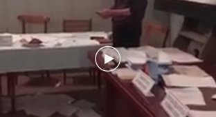 Разгром избирательного участка в Дагестане