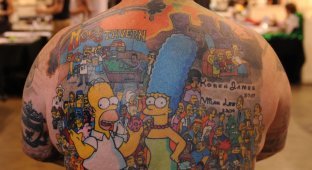 Фанат «Симпсонов» поставил мировой рекорд Гиннесса (3 фото)
