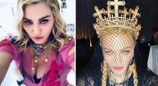 Мадонне 60 и она настоящая королева селфи (19 фото)