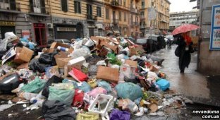  Неаполь хуже мусорного ведра (13 фото)
