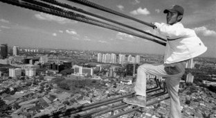 Китайские строители-высотники (23 фото)