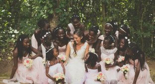 22-летняя американка стала мамой для 13 детей из Уганды (12 фото)