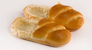 Хлебные тапочки (15 фото)